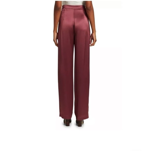 Cinq a Sept Alexi Luxe Satin Straight Leg Pants - Picture 4 of 11